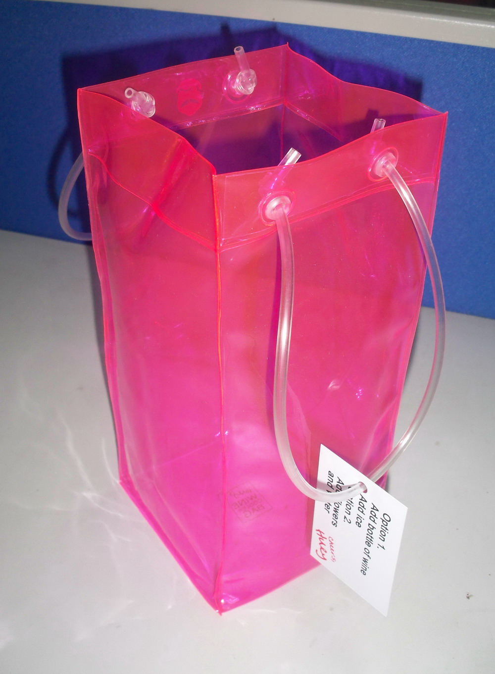 pvc wine bag